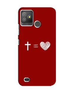 Чехол для TECNO Pop 5 GO с картинкой «Уравнение любви» Чехол для TECNO Pop 5 GO с картинкой «Уравнение любви»