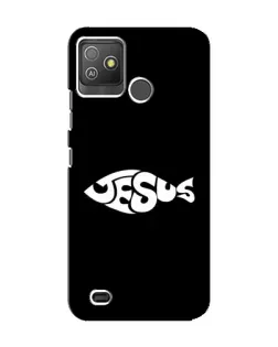 Чехол для TECNO Pop 5 GO с картинкой «Рыба Jesus» Чехол для TECNO Pop 5 GO с картинкой «Рыба Jesus»