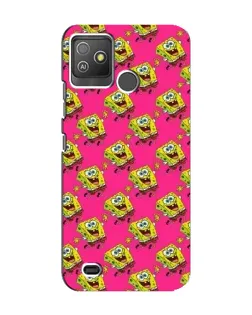 Чехол для TECNO Pop 5 GO с картинкой «Розовый паттерн» Чехол для TECNO Pop 5 GO с картинкой «Розовый паттерн»