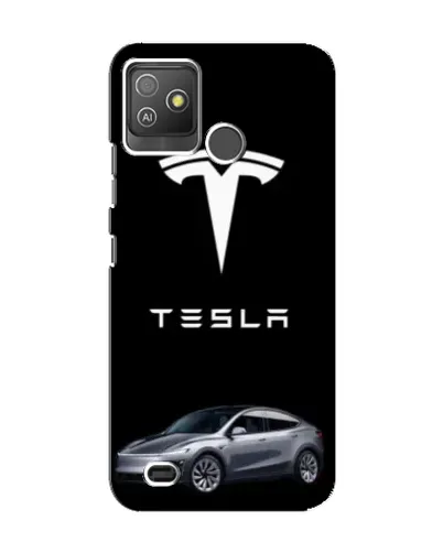 Чехол для TECNO Pop 5 GO с картинкой «Tesla Model Y» Чехол для TECNO Pop 5 GO с картинкой «Tesla Model Y»