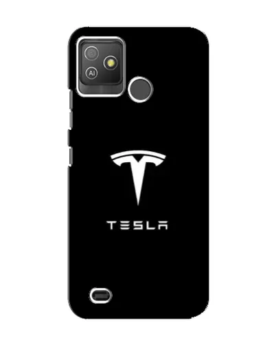 Чехол для TECNO Pop 5 GO с картинкой «Tesla White Logo» Чехол для TECNO Pop 5 GO с картинкой «Tesla White Logo»