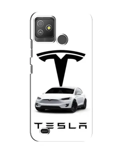 Чехол для TECNO Pop 5 GO с картинкой «Tesla White Style» Чехол для TECNO Pop 5 GO с картинкой «Tesla White Style»