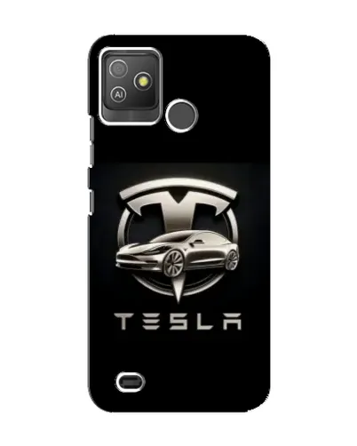Чехол для TECNO Pop 5 GO с картинкой «Tesla — серебристое авто» Чехол для TECNO Pop 5 GO с картинкой «Tesla — серебристое авто»