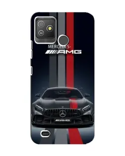 Чехол для TECNO Pop 5 GO с картинкой «Mercedes — белый карбон» Чехол для TECNO Pop 5 GO с картинкой «Mercedes — белый карбон»