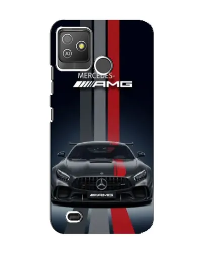 Чехол для TECNO Pop 5 GO с картинкой «Mercedes — белый карбон» Чехол для TECNO Pop 5 GO с картинкой «Mercedes — белый карбон»