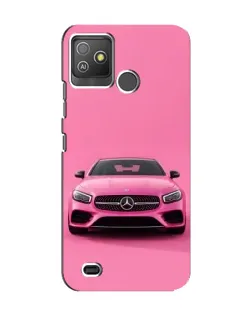 Чехол для TECNO Pop 5 GO с картинкой «Розовый Mercedes AMG»