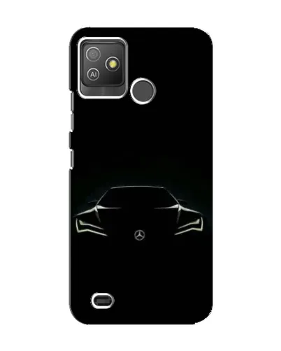 Чехол для TECNO Pop 5 GO с картинкой «Mercedes — силуэт авто» Чехол для TECNO Pop 5 GO с картинкой «Mercedes — силуэт авто»