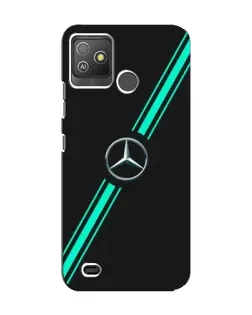 Чехол для TECNO Pop 5 GO с картинкой «Спортивные линии Mercedes»