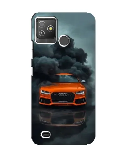 Чехол для TECNO Pop 5 GO с картинкой «Audi в облаках дыма» Чехол для TECNO Pop 5 GO с картинкой «Audi в облаках дыма»
