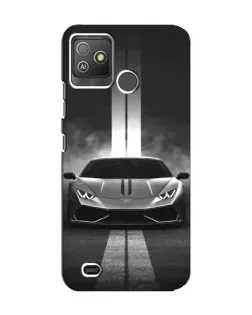 Чохол для TECNO Pop 5 GO з картинкою «Lamborghini симетрія доріг»