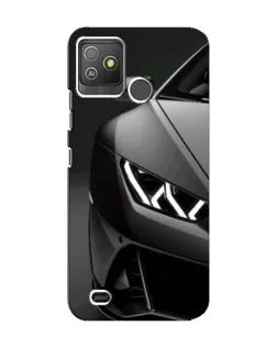 Чохол для TECNO Pop 5 GO з картинкою «Lamborghini фари деталізація»