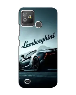 Чохол для TECNO Pop 5 GO з картинкою «Класичний Lamborghini надпис»