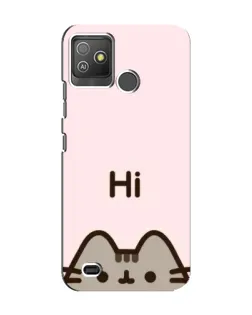 Чехол для TECNO Pop 5 GO с картинкой «Пушин говорит Hi» Чехол для TECNO Pop 5 GO с картинкой «Пушин говорит Hi»