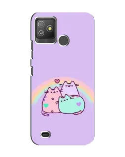 Чохол для TECNO Pop 5 GO з картинкою «Веселкові Пушини» Чохол для TECNO Pop 5 GO з картинкою «Веселкові Пушини»