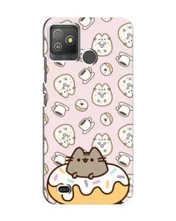 Чохол для TECNO Pop 5 GO з картинкою «Пушин на пончику» Чохол для TECNO Pop 5 GO з картинкою «Пушин на пончику»