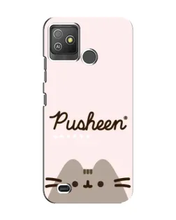 Чохол для TECNO Pop 5 GO з картинкою «Pusheen логотип» Чохол для TECNO Pop 5 GO з картинкою «Pusheen логотип»