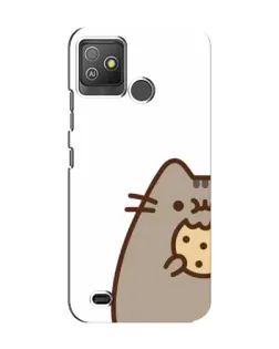 Чохол для TECNO Pop 5 GO з картинкою «Пушин з печивом» Чохол для TECNO Pop 5 GO з картинкою «Пушин з печивом»