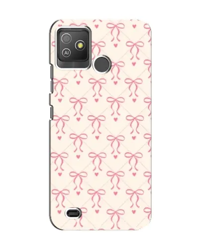 Чехол для TECNO Pop 5 GO с картинкой «Розовые бантики Coquette» Чехол для TECNO Pop 5 GO с картинкой «Розовые бантики Coquette»