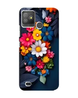 Чохол для TECNO Pop 5 GO з картинкою «Квіткова феєрія» Чохол для TECNO Pop 5 GO з картинкою «Квіткова феєрія»