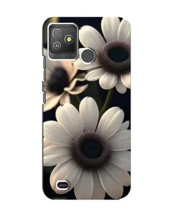 Чохол для TECNO Pop 5 GO з картинкою «Білі маргаритки макро» Чохол для TECNO Pop 5 GO з картинкою «Білі маргаритки макро»