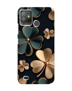 Чохол для TECNO Pop 5 GO з картинкою «Конюшина в золоті» Чохол для TECNO Pop 5 GO з картинкою «Конюшина в золоті»
