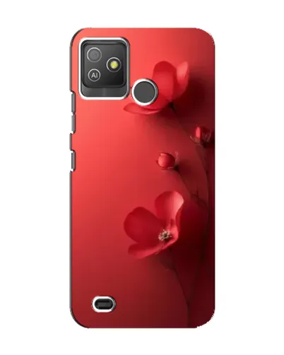 Чехол для TECNO Pop 5 GO с картинкой «Маковые соцветия»