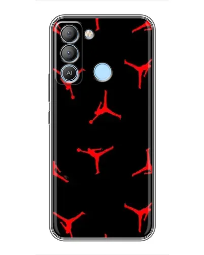 Чехол для TECNO Pop 5 LTE с картинкой «Jordan Red Pattern» Чехол для TECNO Pop 5 LTE с картинкой «Jordan Red Pattern»