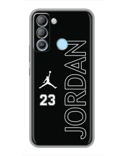 Чехол для TECNO Pop 5 LTE с картинкой «Jordan Vertical»