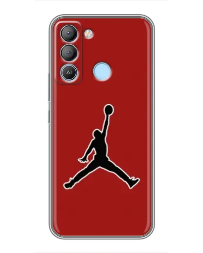 Чехол для TECNO Pop 5 LTE с картинкой «Jordan Red Back» Чехол для TECNO Pop 5 LTE с картинкой «Jordan Red Back»