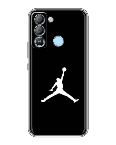 Чехол для TECNO Pop 5 LTE с картинкой «Jordan Silhouette» Чехол для TECNO Pop 5 LTE с картинкой «Jordan Silhouette»