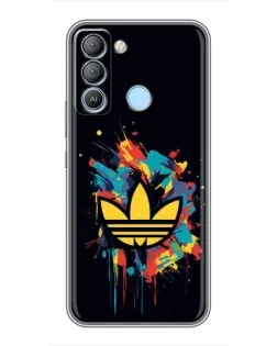 Чехол для TECNO Pop 5 LTE с картинкой «Adidas Splash» Чехол для TECNO Pop 5 LTE с картинкой «Adidas Splash»