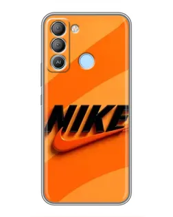 Чехол для TECNO Pop 5 LTE с картинкой «Оранжевый драйв Nike» Чехол для TECNO Pop 5 LTE с картинкой «Оранжевый драйв Nike»
