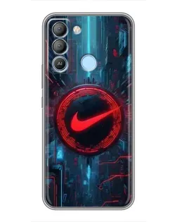 Чохол для TECNO Pop 5 LTE з картинкою «Техногенний стиль Nike» Чохол для TECNO Pop 5 LTE з картинкою «Техногенний стиль Nike»
