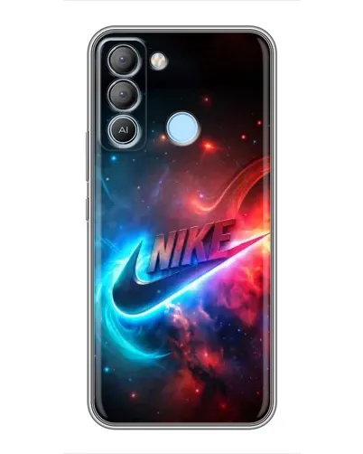 Чехол для TECNO Pop 5 LTE с картинкой «Огненный логотип Nike» Чехол для TECNO Pop 5 LTE с картинкой «Огненный логотип Nike»