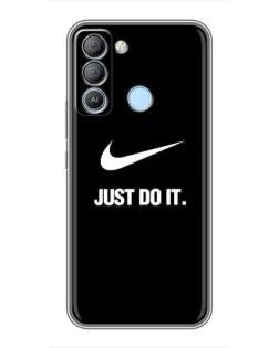 Чохол для TECNO Pop 5 LTE з картинкою «Класичний принт Nike» Чохол для TECNO Pop 5 LTE з картинкою «Класичний принт Nike»