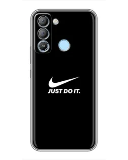 Чохол для TECNO Pop 5 LTE з картинкою «Мінімалізм від Nike» Чохол для TECNO Pop 5 LTE з картинкою «Мінімалізм від Nike»