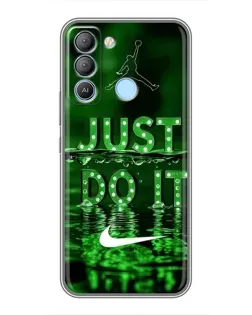 Чохол для TECNO Pop 5 LTE з картинкою «Зелений неоновий Nike» Чохол для TECNO Pop 5 LTE з картинкою «Зелений неоновий Nike»