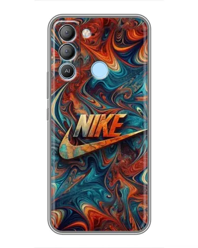 Чехол для TECNO Pop 5 LTE с картинкой «Nike в абстракции» Чехол для TECNO Pop 5 LTE с картинкой «Nike в абстракции»