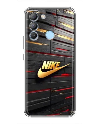 Чехол для TECNO Pop 5 LTE с картинкой «Золотой Nike на металле» Чехол для TECNO Pop 5 LTE с картинкой «Золотой Nike на металле»