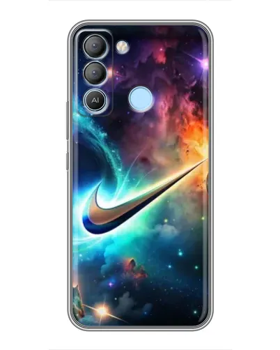 Чехол для TECNO Pop 5 LTE с картинкой «Космический Nike Swoosh» Чехол для TECNO Pop 5 LTE с картинкой «Космический Nike Swoosh»
