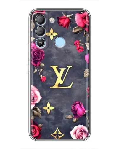 Чохол для TECNO Pop 5 LTE з картинкою «Квітковий Louis Vuitton» Чохол для TECNO Pop 5 LTE з картинкою «Квітковий Louis Vuitton»