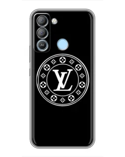 Чехол для TECNO Pop 5 LTE с картинкой «LV — печать стиля» Чехол для TECNO Pop 5 LTE с картинкой «LV — печать стиля»
