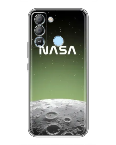 Чехол для TECNO Pop 5 LTE с картинкой «NASA — лунный градиент»