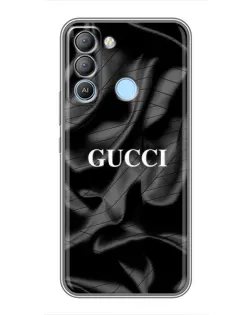 Чехол для TECNO Pop 5 LTE с картинкой «Gucci — шелковые волны» Чехол для TECNO Pop 5 LTE с картинкой «Gucci — шелковые волны»