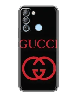 Чехол для TECNO Pop 5 LTE с картинкой «Gucci — красный логотип» Чехол для TECNO Pop 5 LTE с картинкой «Gucci — красный логотип»