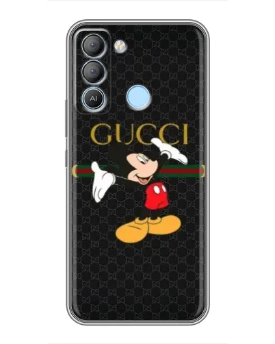 Чехол для TECNO Pop 5 LTE с картинкой «Микки Маус Gucci»