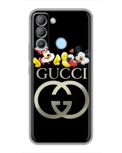Чехол для TECNO Pop 5 LTE с картинкой «Gucci — герои Disney» Чехол для TECNO Pop 5 LTE с картинкой «Gucci — герои Disney»