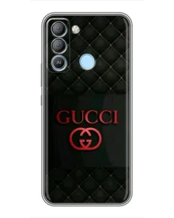 Чехол для TECNO Pop 5 LTE с картинкой «Gucci — стеганый черный» Чехол для TECNO Pop 5 LTE с картинкой «Gucci — стеганый черный»