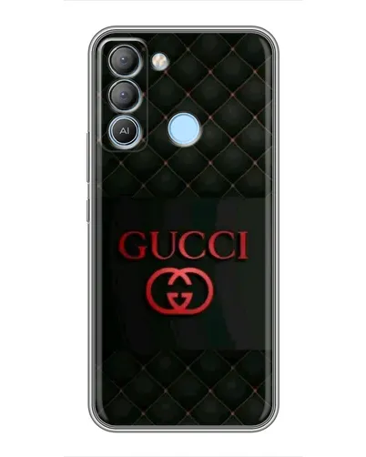 Чехол для TECNO Pop 5 LTE с картинкой «Gucci — стеганый черный»