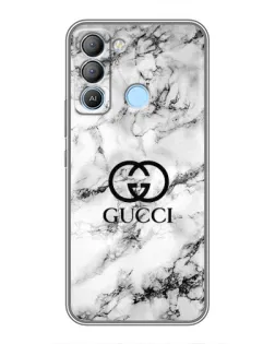 Чехол для TECNO Pop 5 LTE с картинкой «Gucci — мраморный шик» Чехол для TECNO Pop 5 LTE с картинкой «Gucci — мраморный шик»